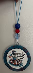 Chill The Fourth Out custom hanger