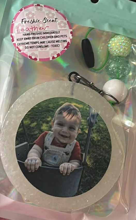 Baby photo custom freshie