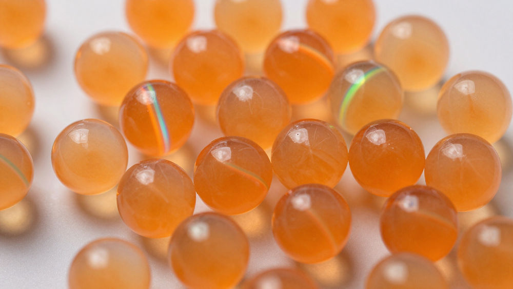 Colorful gel freshie beads